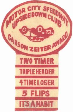 Motor City Speedway - Upside Down Club From Steve Wolski (newer photo)